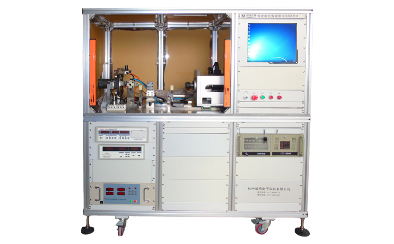 威格管状电机综合性能在线测试系统 直线电机全自动测试台插图